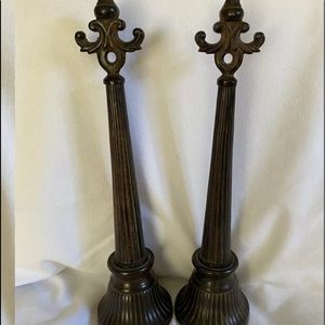 Fleur de Lys Fluer cast iorn heavy decor 15”